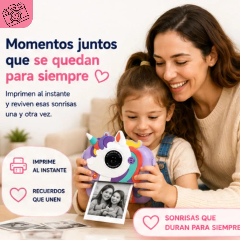 Cámara de Aventuras Kids™ | Imprime recuerdos al instante.