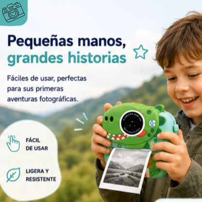 Cámara de Aventuras Kids™ | Imprime recuerdos al instante.